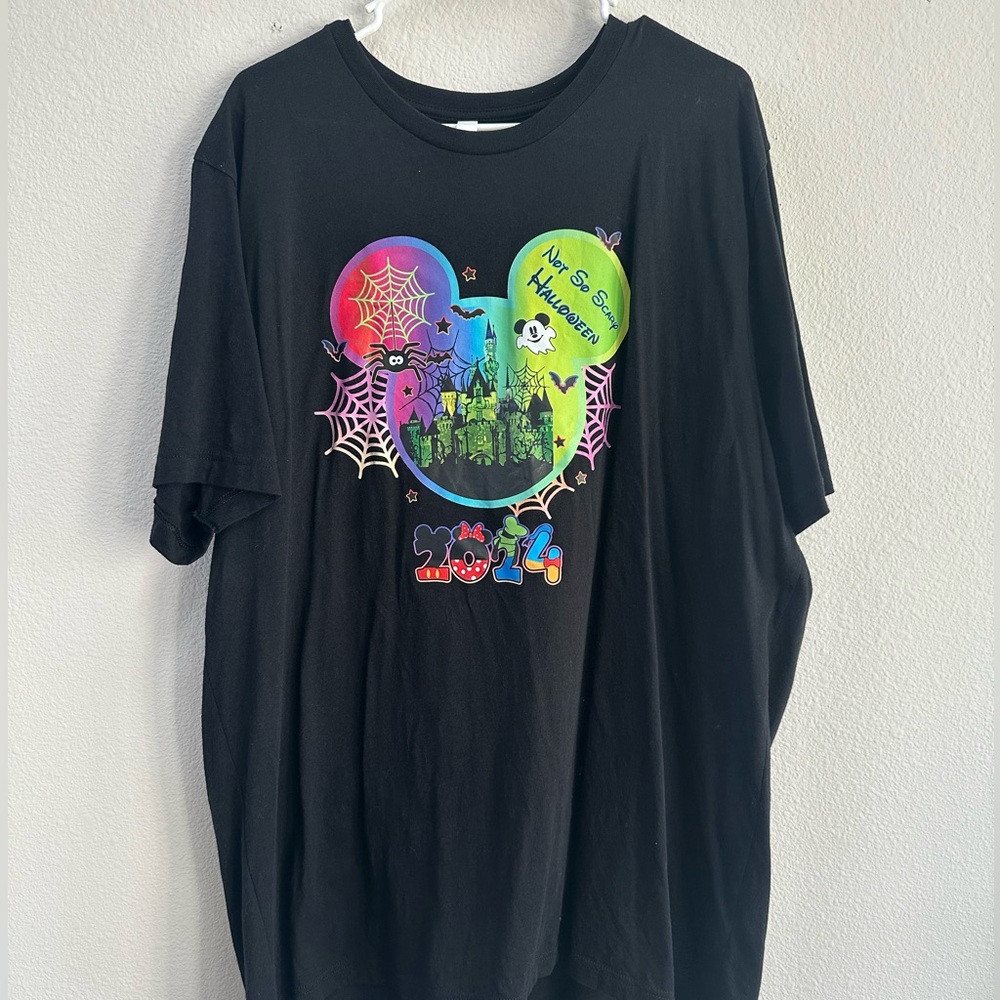 Plus Size Disney Tshirt Not So Scary Halloween